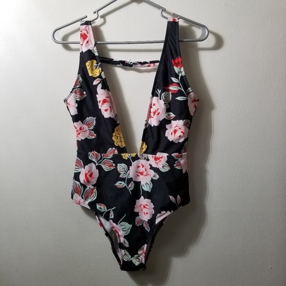 NEW Deep V Plunging Swim Suit - Picture 2 of 7